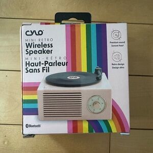 Mini Retro Wireless Speaker - Pink